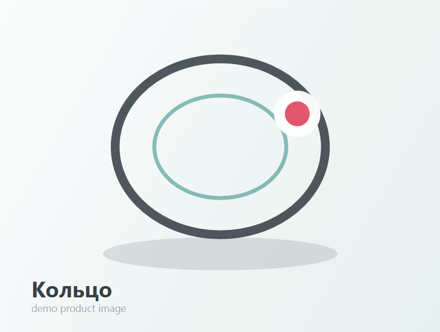 Кольцо на палец розовое золото 19 / тонкое